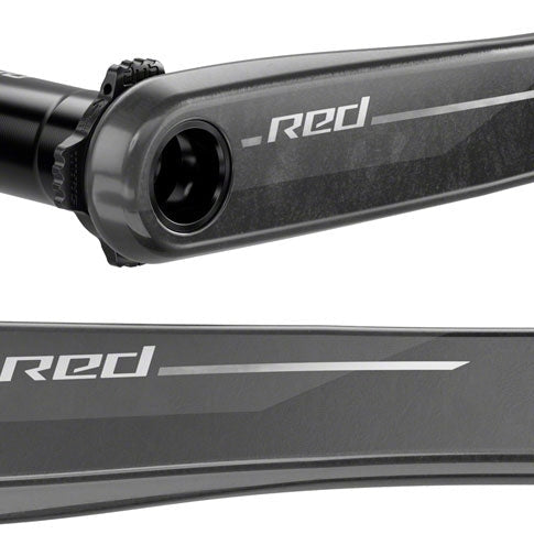 SRAM RED 1x XPLR Wide Crank Arm Assembly - 167.5mm, 13-Speed, 8-Bolt Direct Mount, DUB Spindle, Natural Carbon, E1 Cycling Parts - Crank SRAM