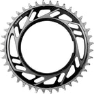 SRAM RED XPLR X-Sync Thread Mount Chainring - 44t, 12/13-Speed, Thread Mount (For RED XPLR AXS PM Spider), 6.5mm Offset, Black/Silver, E1 Cycling Parts - Chainring SRAM