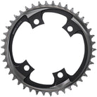 SRAM 44 Tooth 107mm BCD x 4-Bolt 1x12-Speed X-Sync Chainring, Blast Black - three-quarter