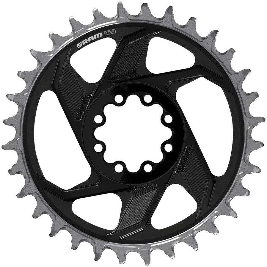 Sram Chain Ring XX T-TYPE 34T Aluminum Direct Mount 6mm Offset Eagle (Downhill) Cycling Parts - Chainring SRAM Default Title