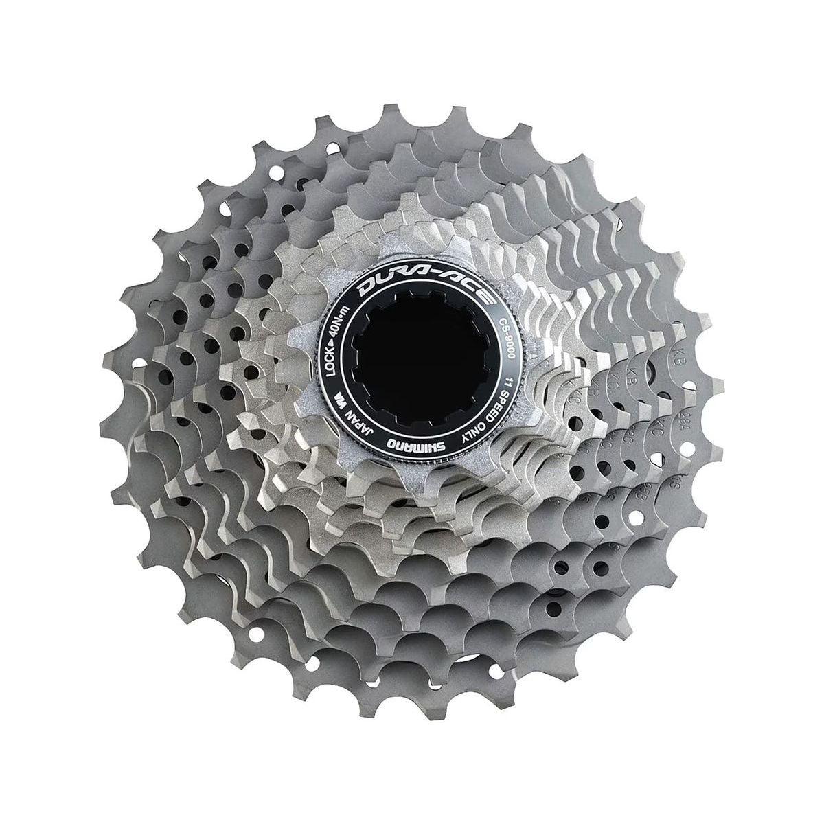 SHIMANO CS-9000 DURA-ACE CASSETTE - 11 Speed/12-28T - Cripple Creek Backcountry