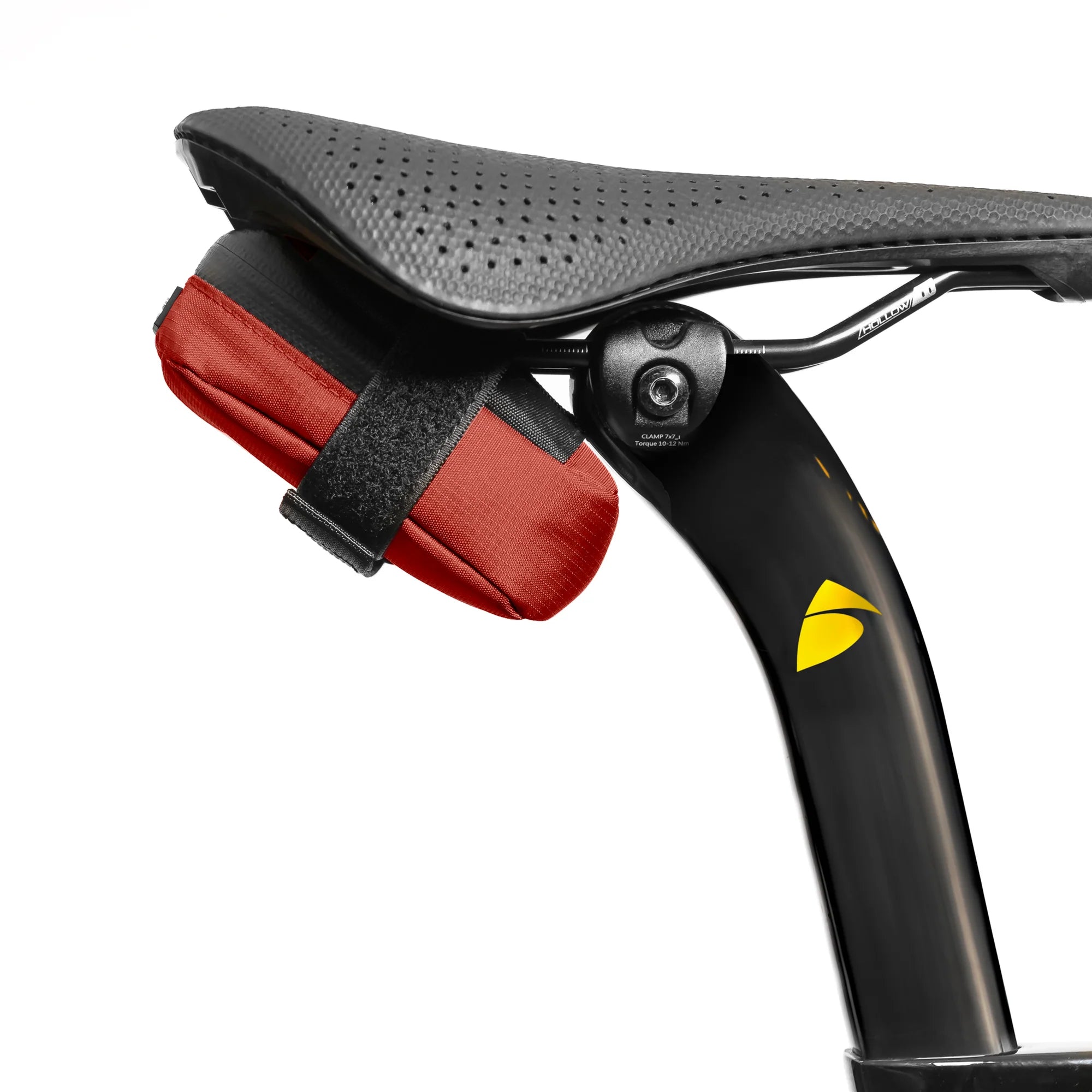 Almsthre Compact Saddle Bag Cycling Accessories - Bike Bags - Saddle Bag Almsthre Rust Red