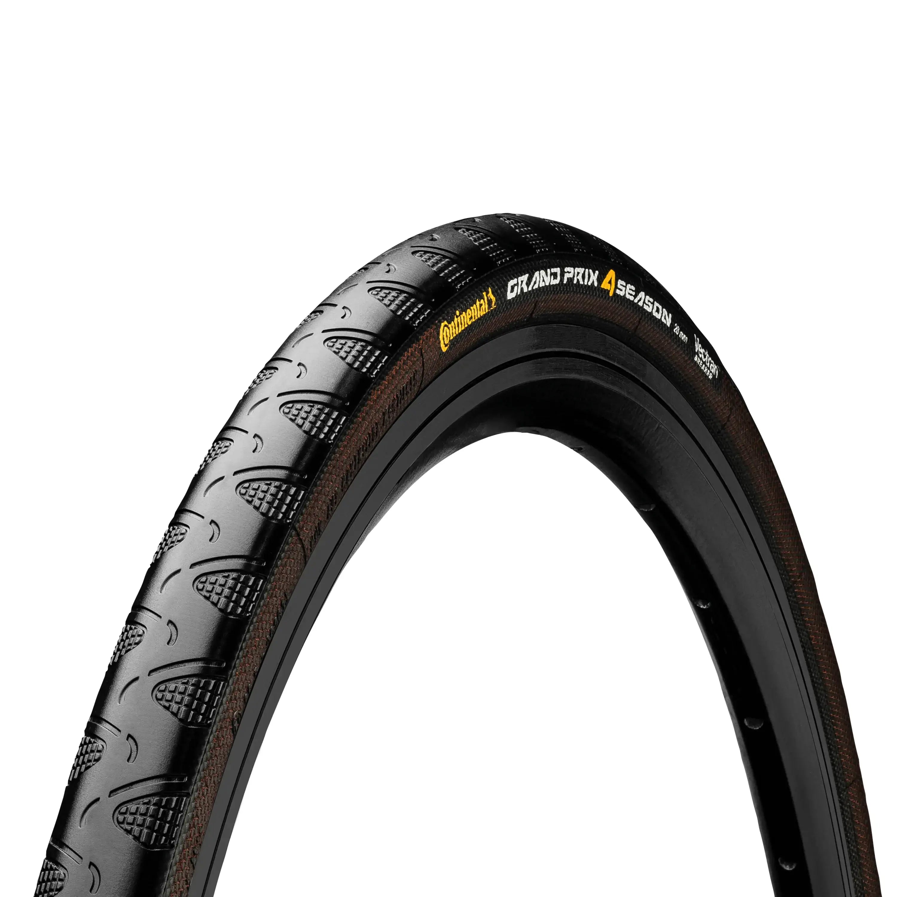 Continental Grand Prix 4 Season Black Edition 700 x 25 Tires and Tubes - Road Tires - 700c Continental