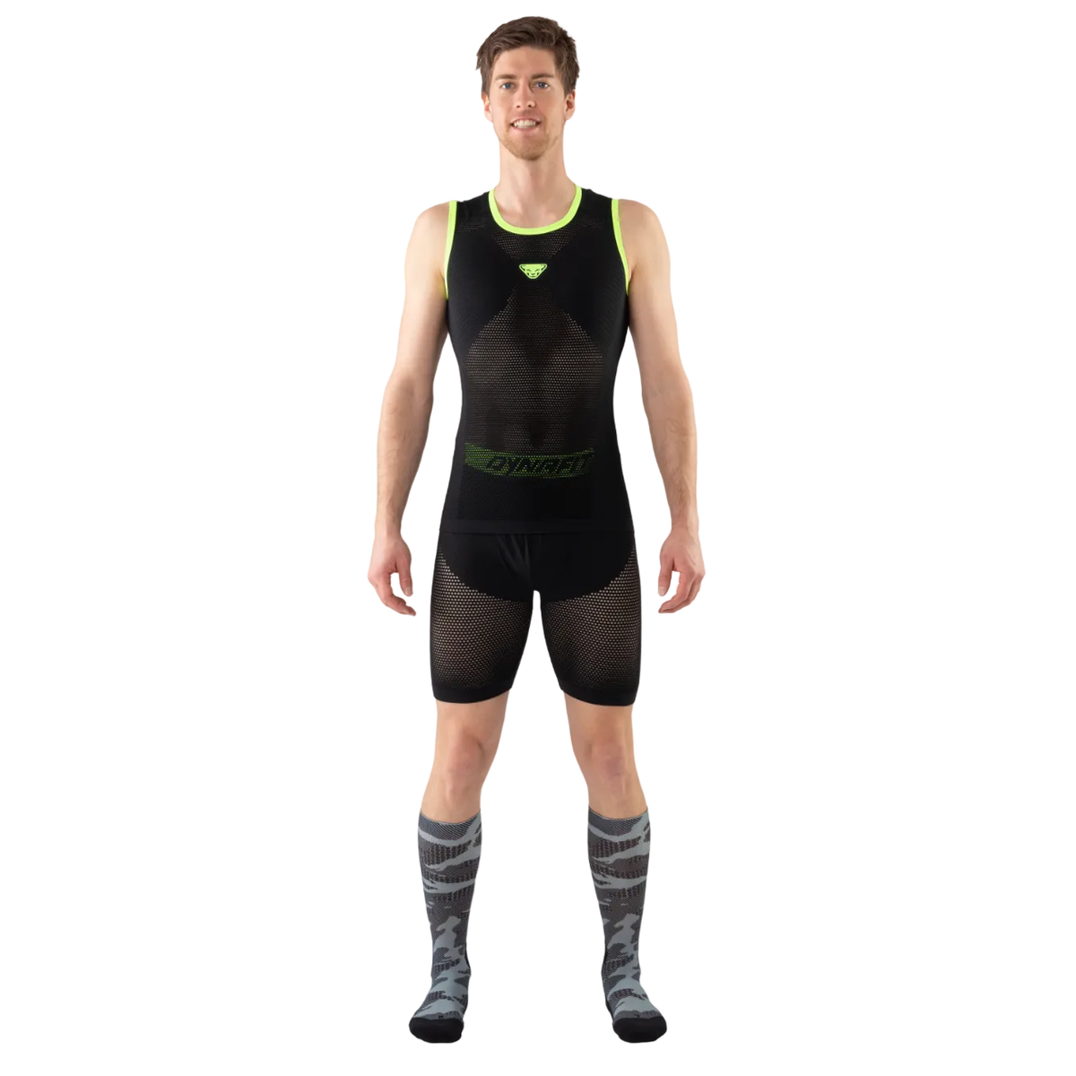 Dynafit M Race Dryarn Net Top Winter Apparel - Winter Apparel Mens Base Layer Top Dynafit