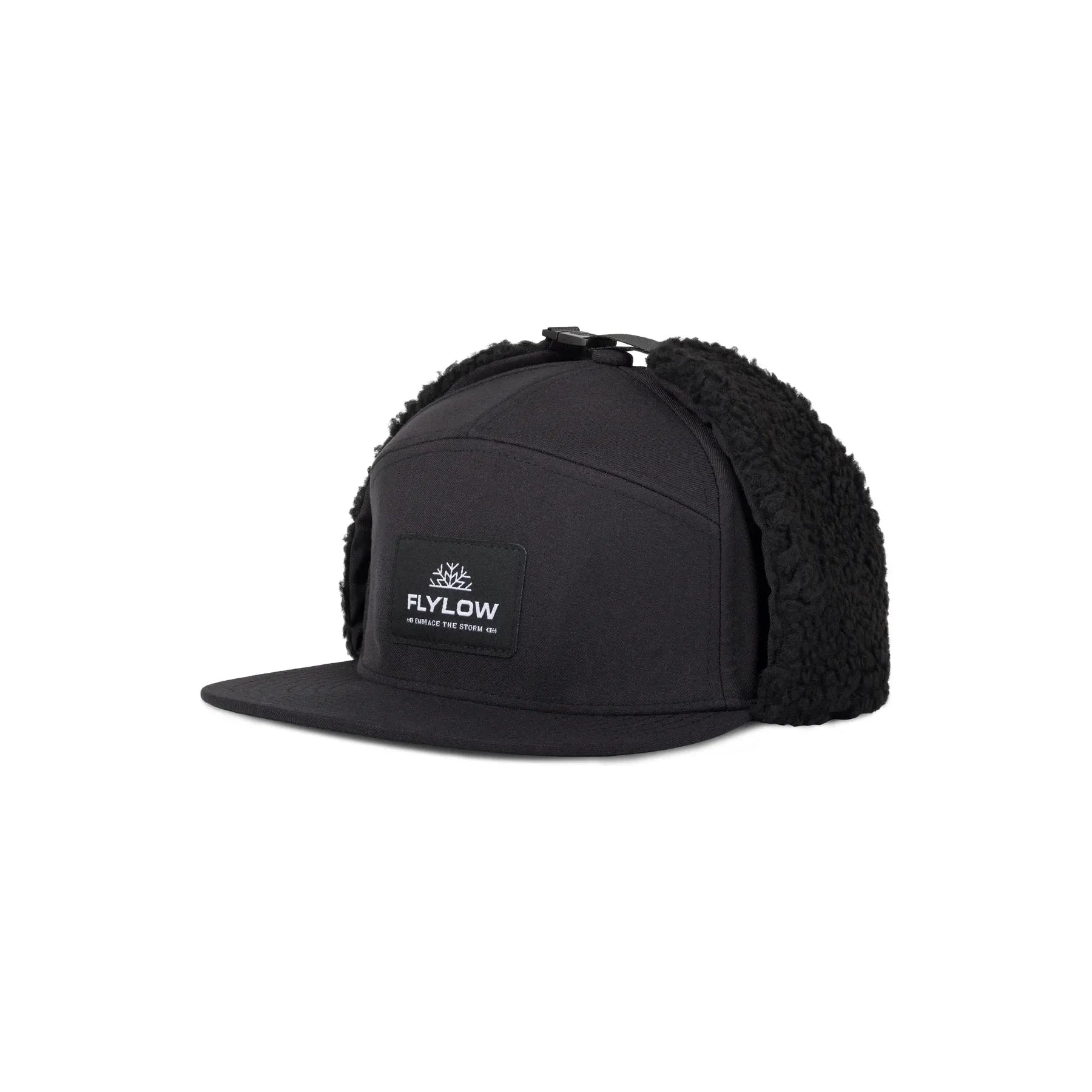 Flylow Walleye Cap Winter Apparel - Hats and Beanies Flylow Small/Medium Black Snowflake