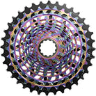 SRAM RED XG-1290 Cassette - 12-Speed, 10-36t, For XDR Driver Body, Silver, E1 - three-quarter