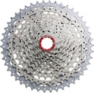 SunRace CSMX9X Cassette - 11-Speed, 10-46t, Silver - three-quarter
