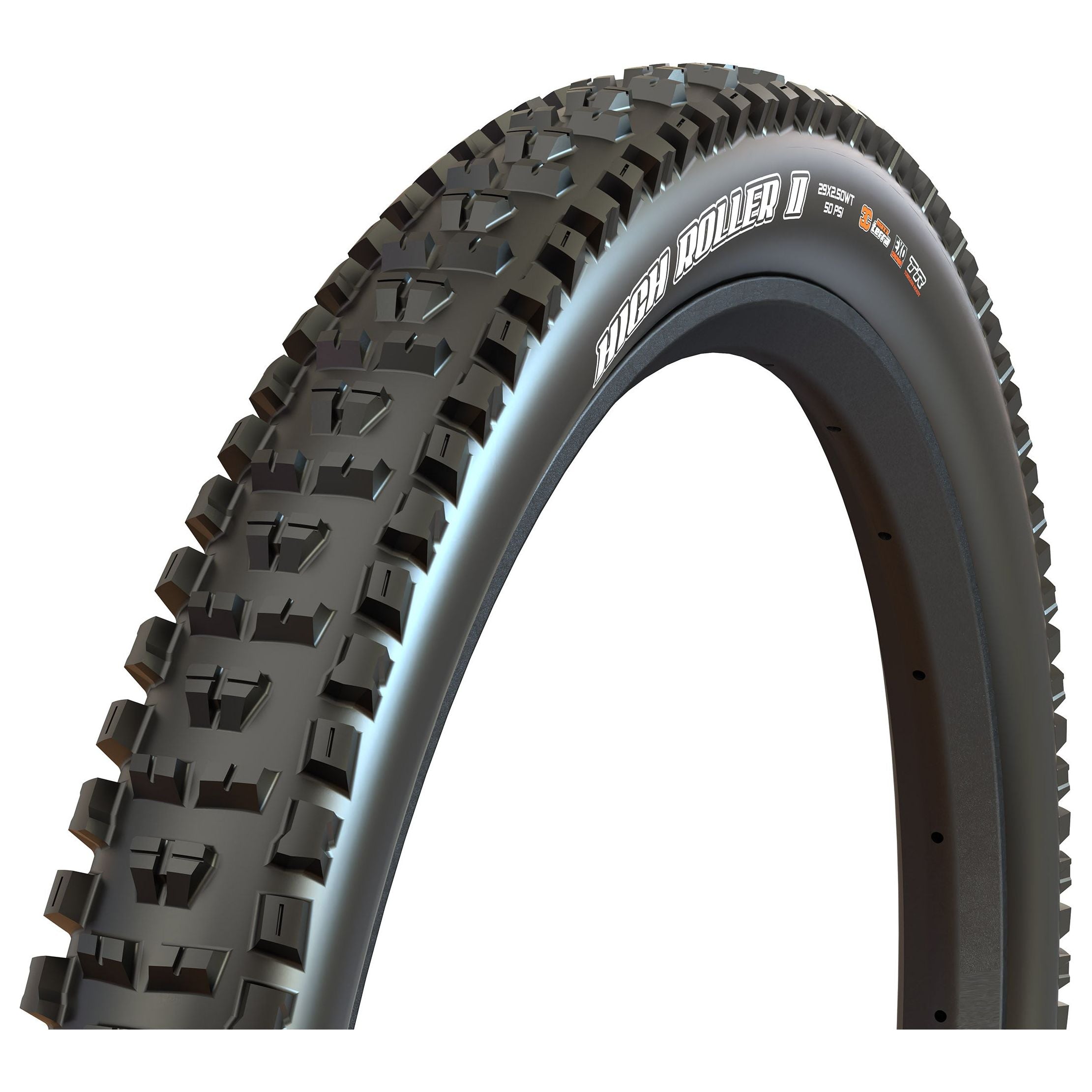 Maxxis High Roller II 27.5 x 2.30 Tire, Folding, 60tpi, Dual Compound, EXO, Tubeless Ready Tires and Tubes - Mountain Tires - 27.5" Maxxis