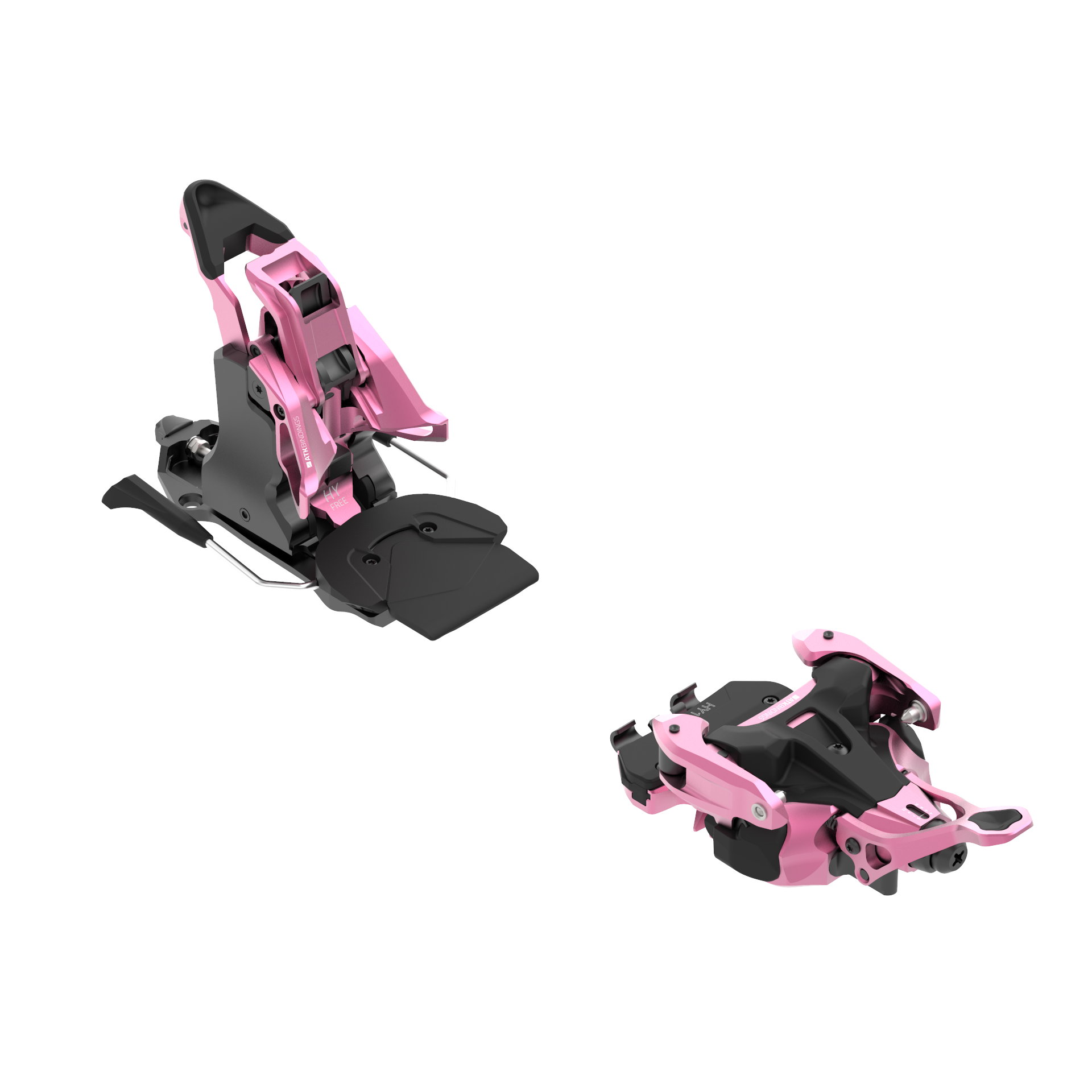 ATK HY 11 Free Alpine Touring Binding Ski Bindings - Touring Bindings - Freeride ATK 120 Pink