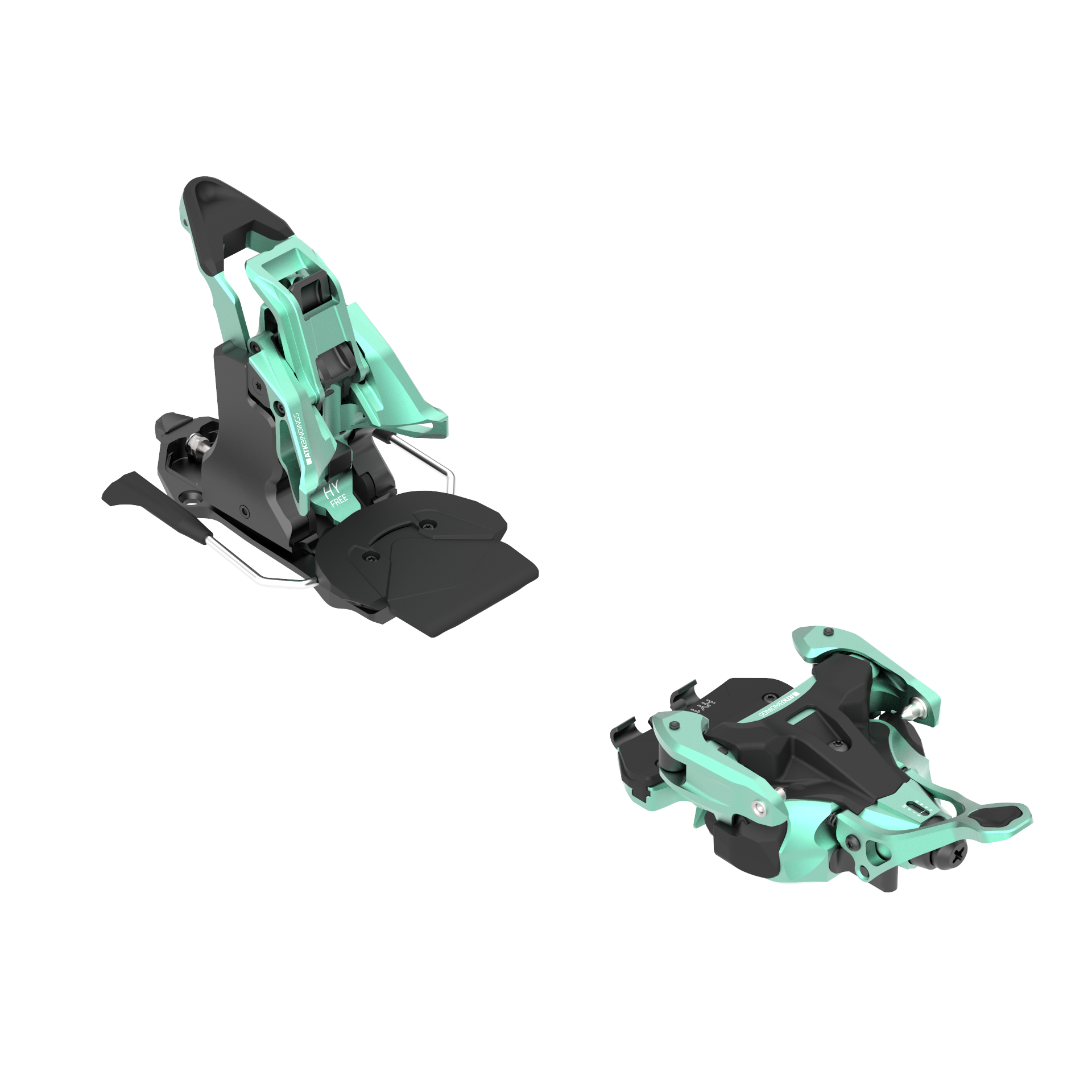 ATK HY 11 Free Alpine Touring Binding Ski Bindings - Touring Bindings - Freeride ATK 108 Aqua Green