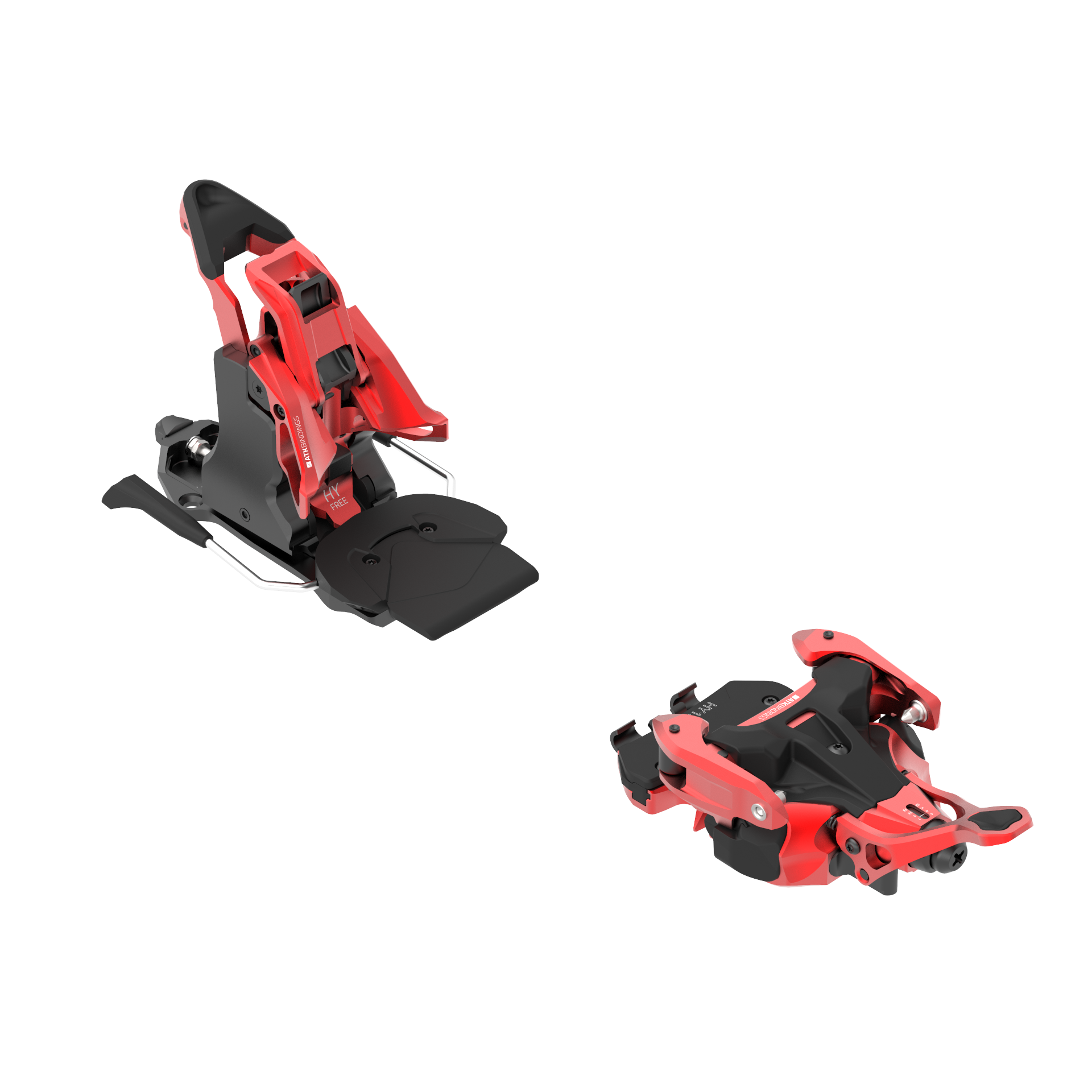 ATK HY 13 Free Alpine Touring Binding Ski Bindings - Touring Bindings - Freeride ATK 108 Rosso