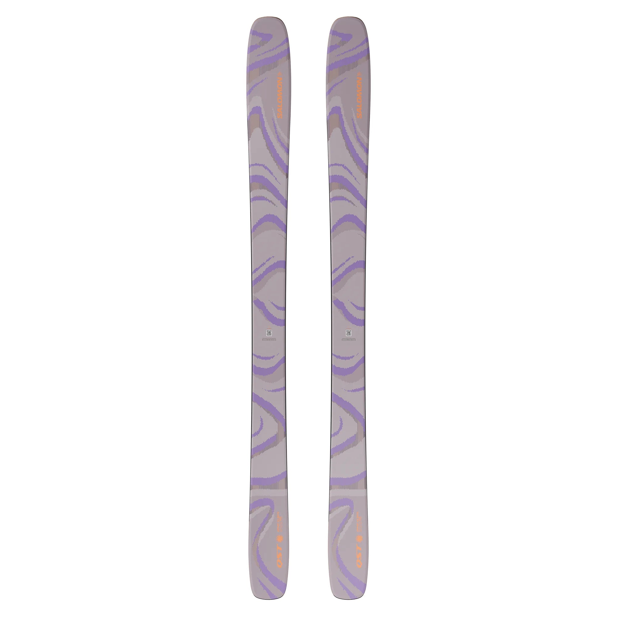Salomon QST 106 Ski (2025) Skis - Alpine Skis Salomon 157 Nirvana / Ultra Violet / Fusion Coral