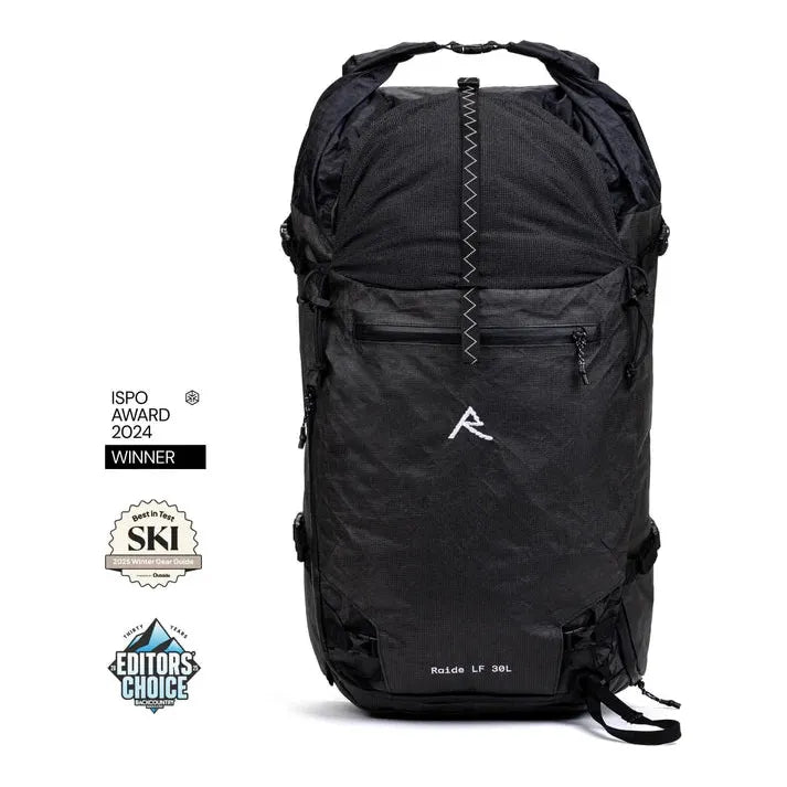 Raide LF 30L Ski Touring Pack Backpacks and Bags - Winter Pack Backcountry Raide S/M Black