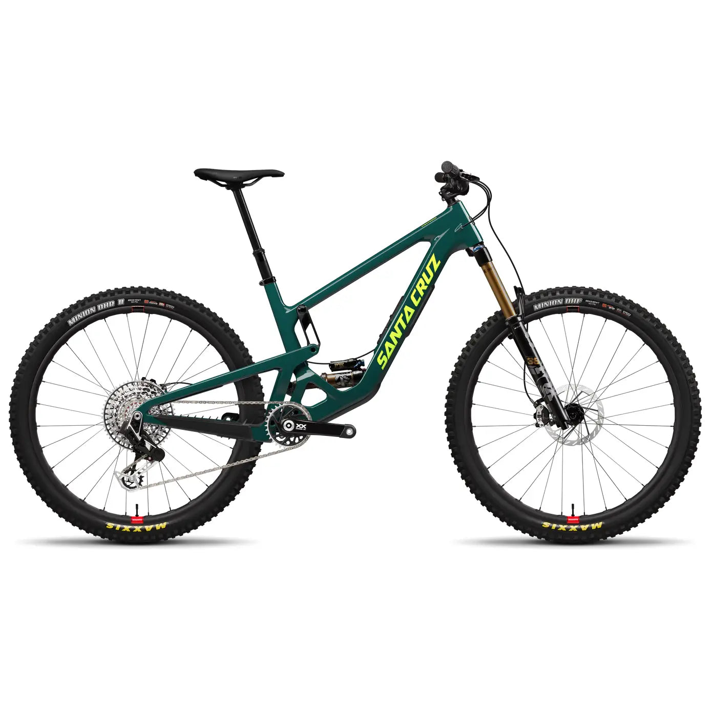 Santa Cruz Hightower 4 CC 29 XX AXS RSV Bicycle - Mountain - Trail Santa Cruz Bicycles Small GLOSS DAY GREEN