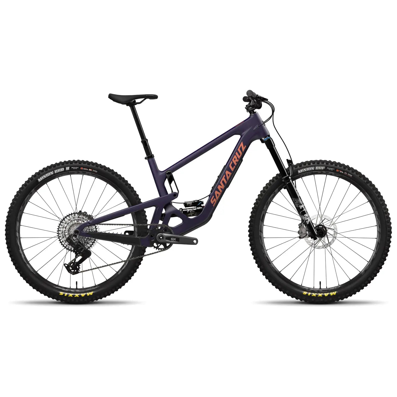 Santa Cruz Hightower 4 C 29 GX AXS Bicycle - Mountain - Trail Santa Cruz Bicycles Small MATTE DEEP PURPLE