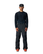 Raide M Men's LF Hybrid Bib Winter Apparel - Winter Apparel Mens Softshell Bottom Raide Large Reg Black