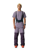 Raide M Men's LF Hybrid Bib Winter Apparel - Winter Apparel Mens Softshell Bottom Raide Large Reg Dusk