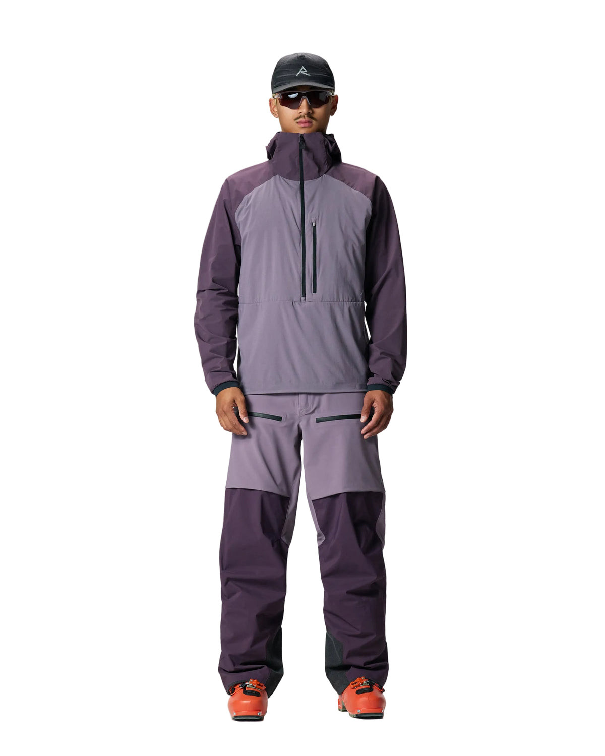 Raide Men's LF Hybrid Anorak Winter Apparel - Winter Apparel Mens Insulated Top Raide Large Dusk