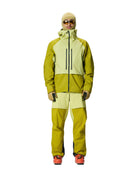 Raide Men's LF Hardshell Jacket Winter Apparel - Winter Apparel Mens Hardshell Top Raide Large Sunshine