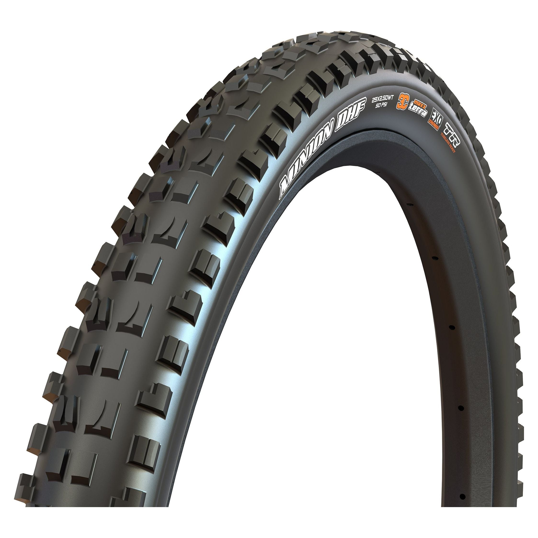 Maxxis Minion DHF Tire - 29 x 2.5, Tubeless, Folding, Black 3C MaxxTerra, DD, Wide Trail Tires and Tubes - Mountain Tires - 29" Maxxis