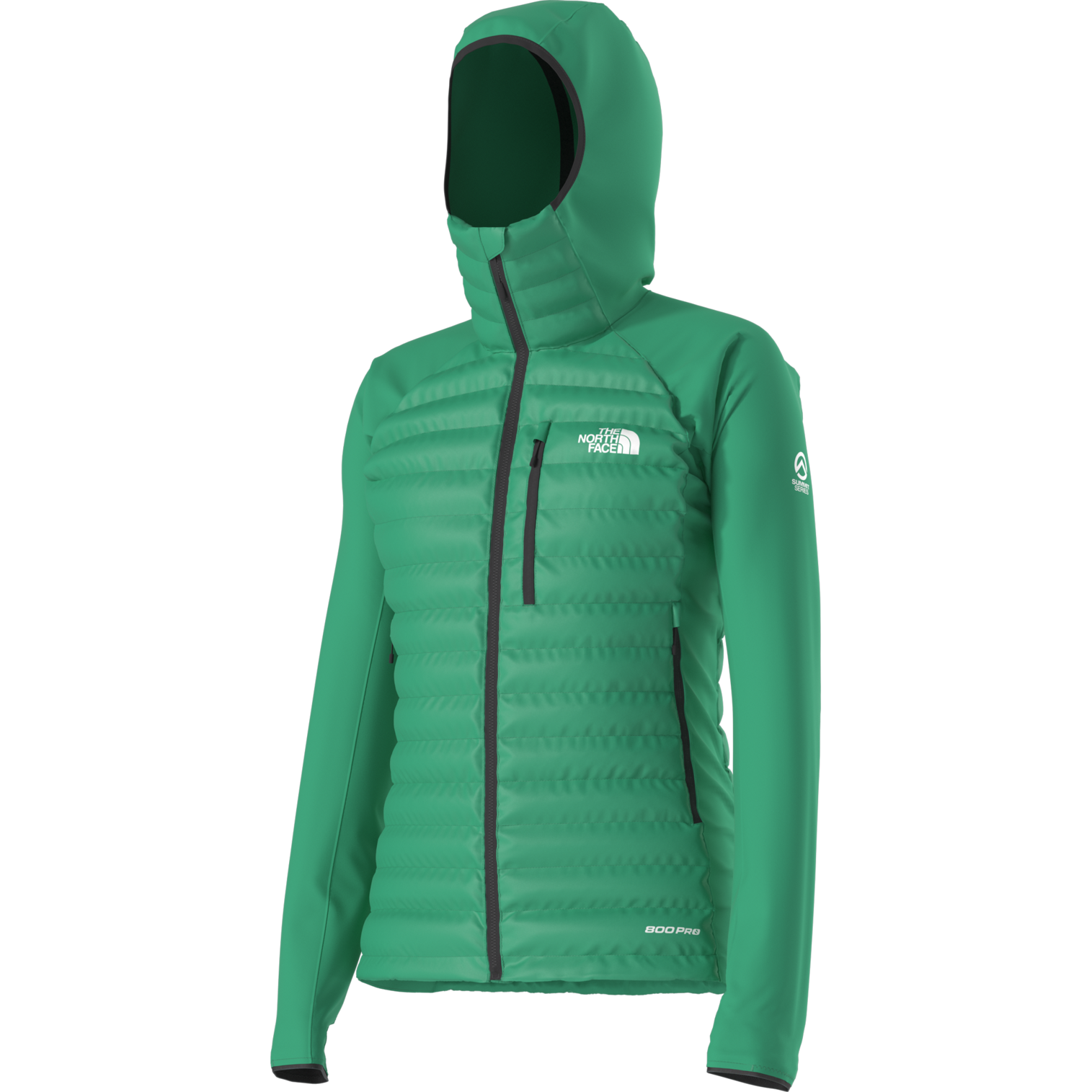 The North Face Women's Summit Breithorn LT Hybrid Hoodie Winter Apparel - Winter Apparel Womens Mid Layer Top The North Face
