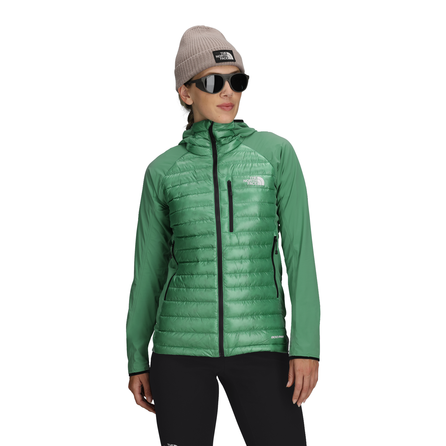 The North Face Women's Summit Breithorn LT Hybrid Hoodie Winter Apparel - Winter Apparel Womens Mid Layer Top The North Face