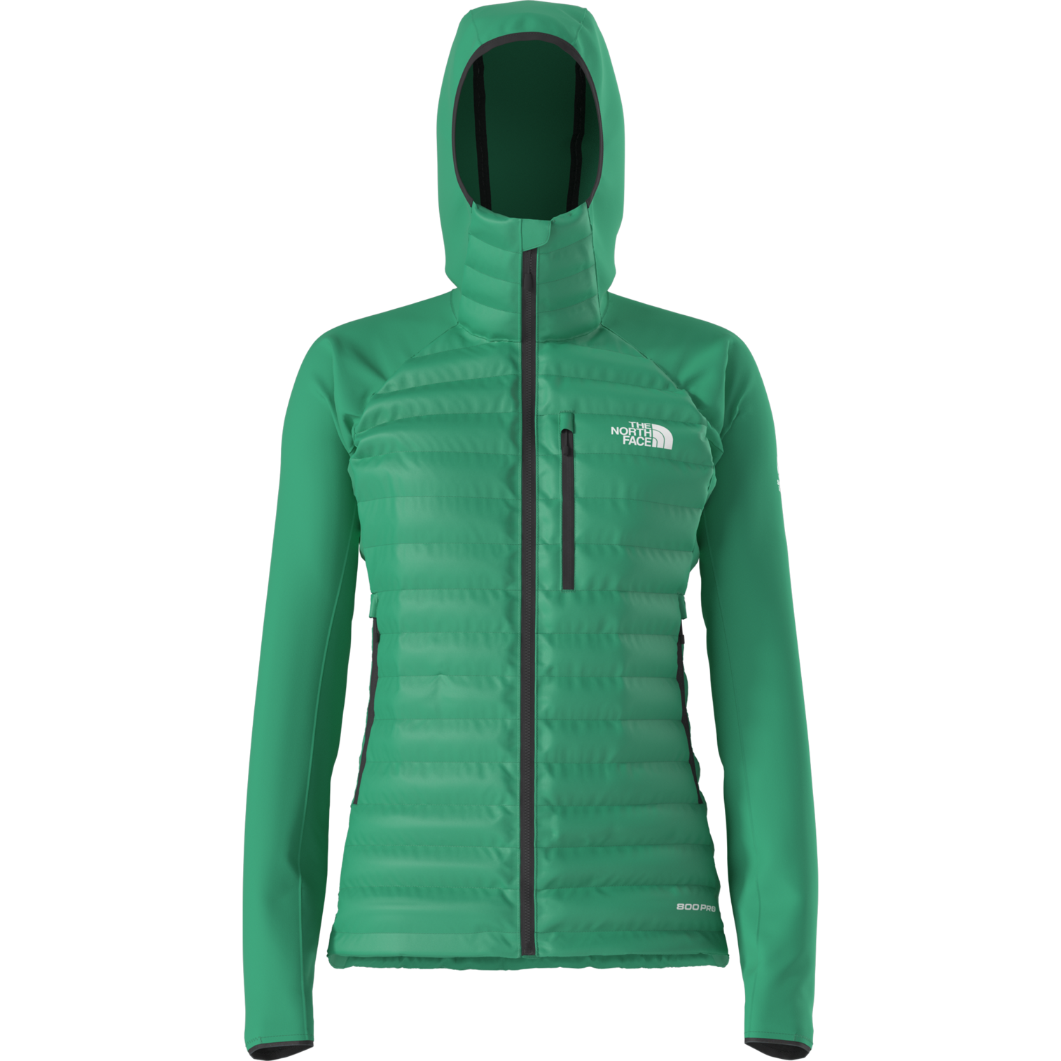 The North Face Women's Summit Breithorn LT Hybrid Hoodie Winter Apparel - Winter Apparel Womens Mid Layer Top The North Face