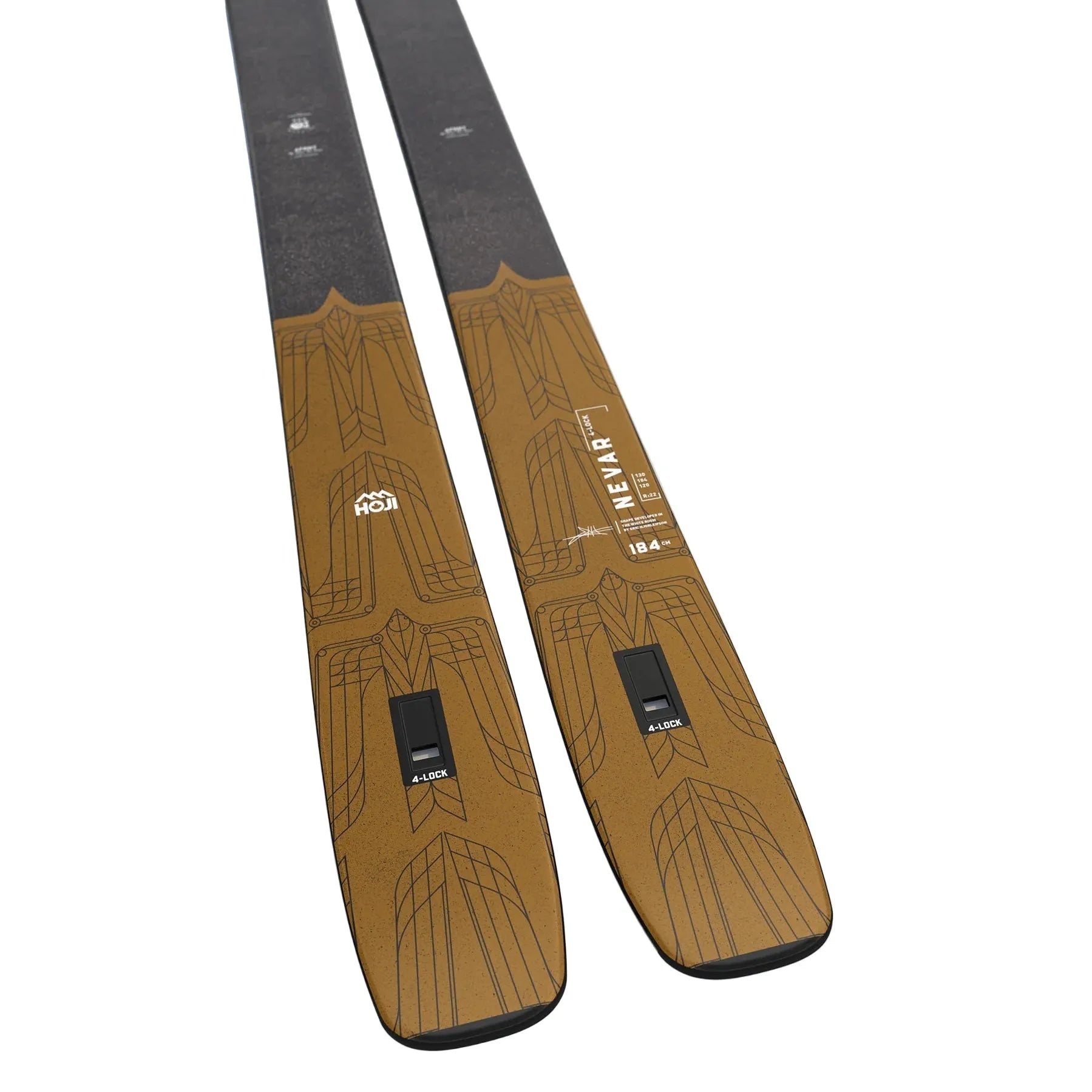 4FRNT Nevar Alpine Touring Ski Skis - Touring Skis - All Mountain - Mens 4FRNT Skis