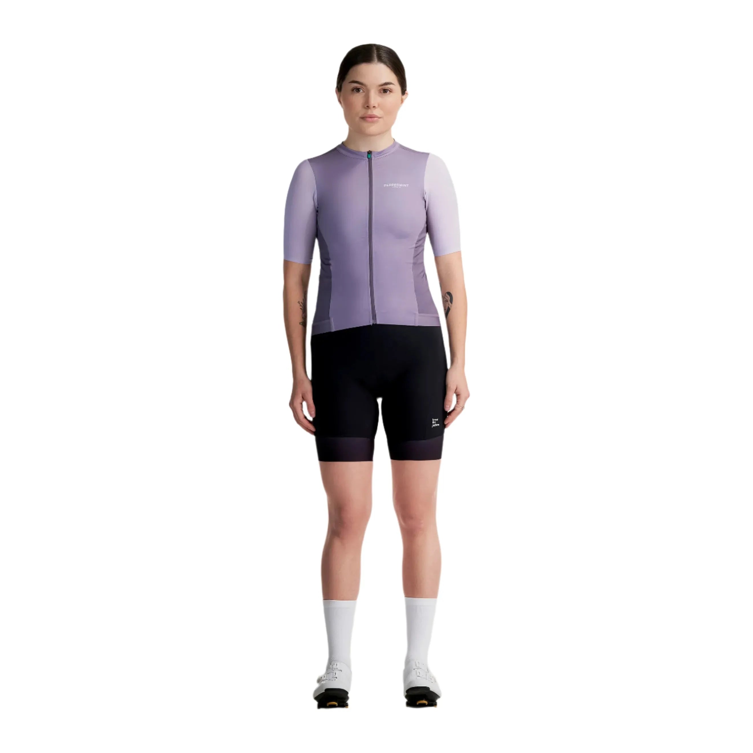 Peppermint W Signature Jersey Cycling Apparel - Womens - Jersey - Short Sleeve Peppermint XSmall Cloudy