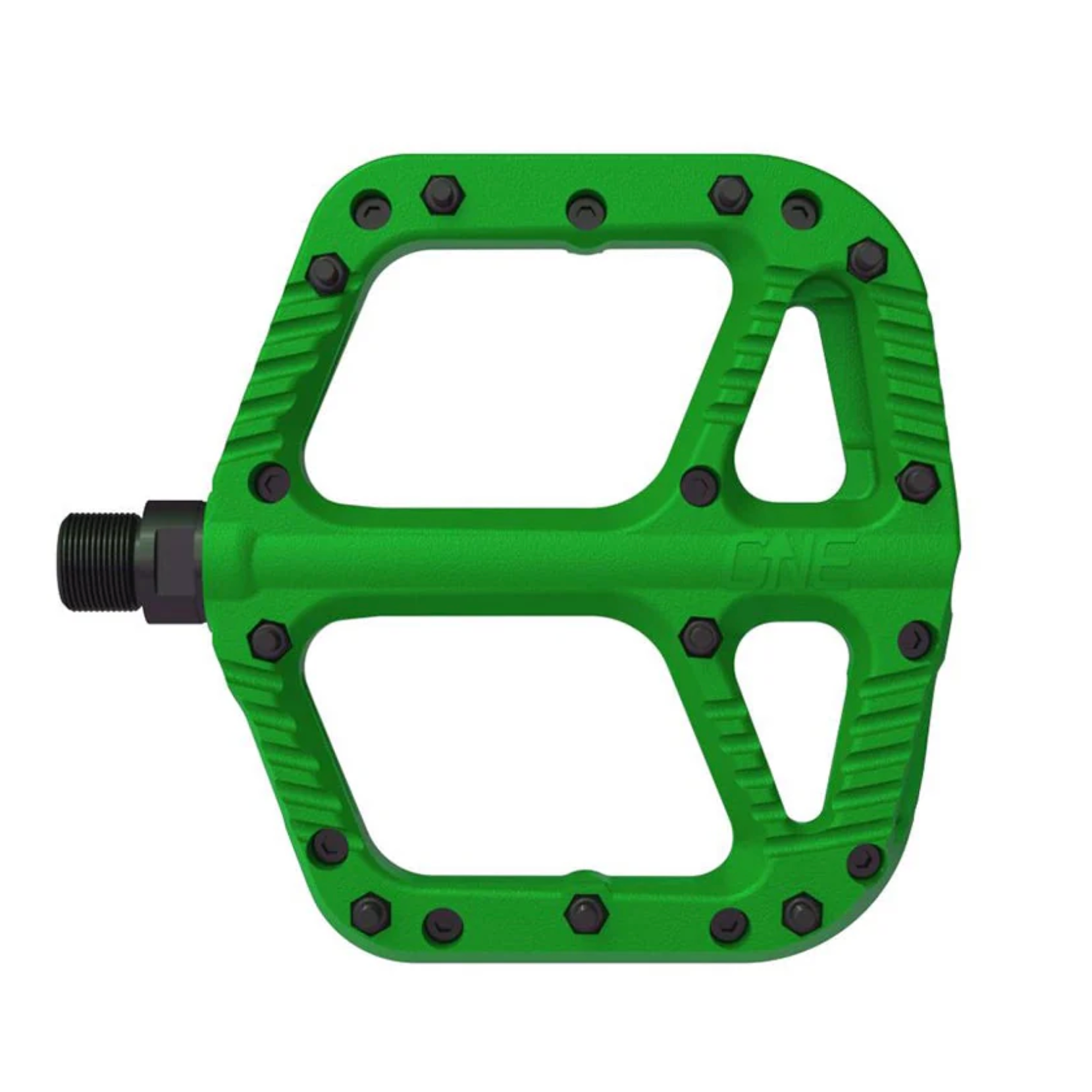 OneUp Flat Composite Pedal Cycling Parts - Pedal - Mountain Flat Pedal OneUp Components Green