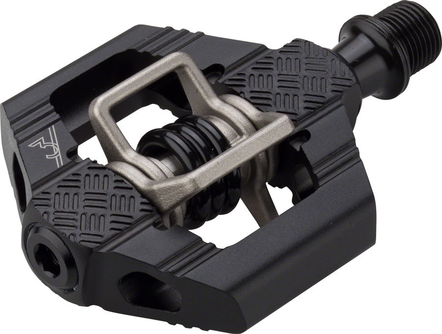 Crank Brothers Candy 3 Pedals - Black - three-quarter