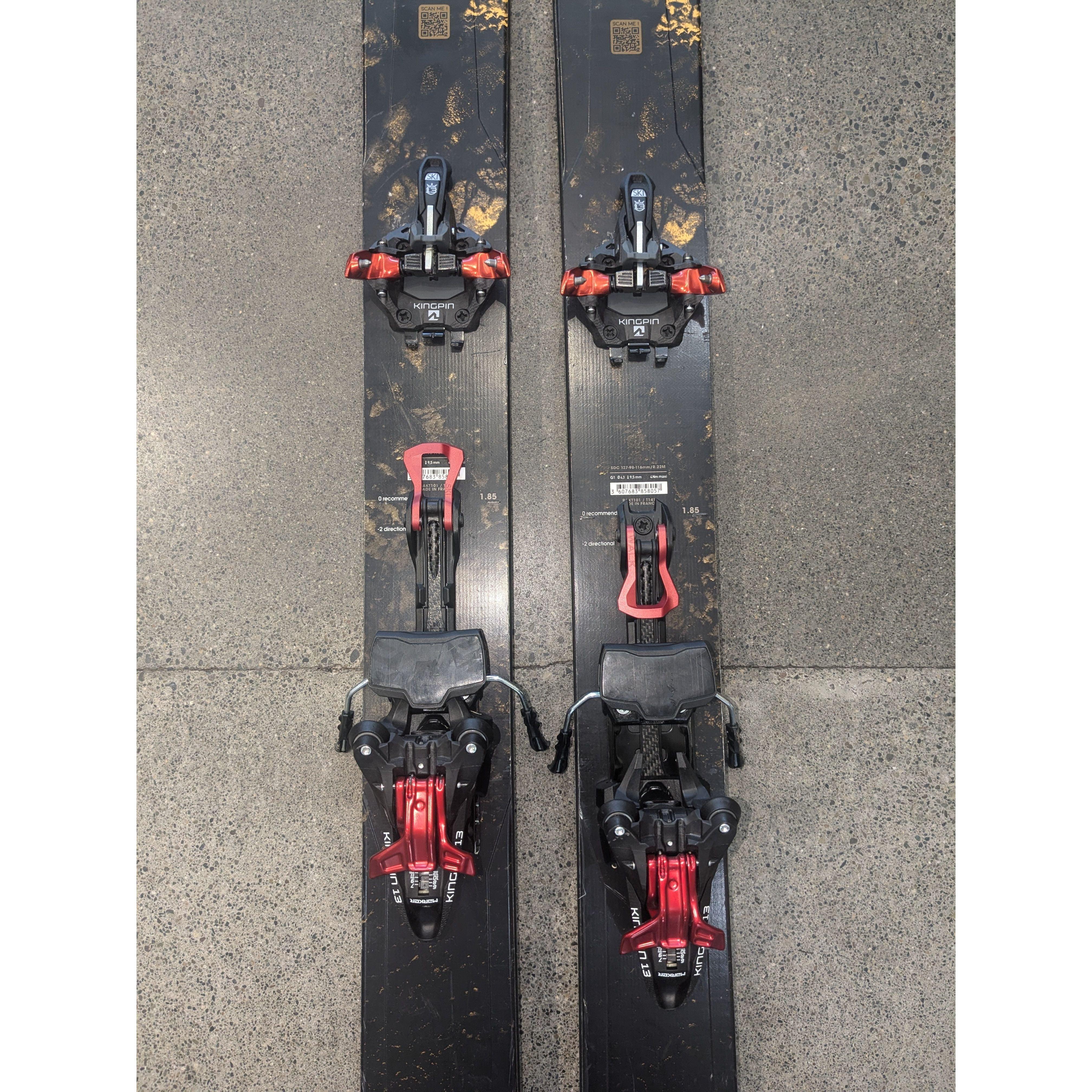 Black Ops 96 185cm with new Kingpin 13 Bindings - Cripple Creek Backcountry