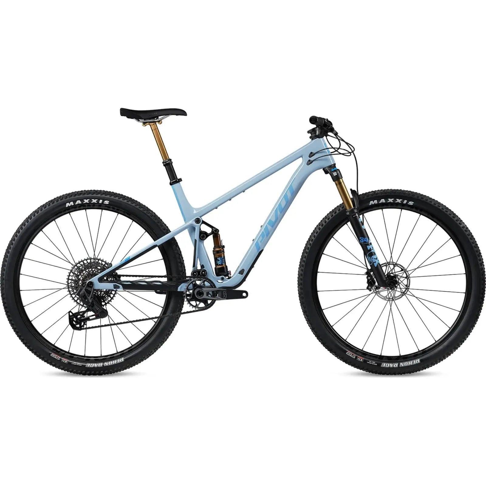 Pivot Mach 4 SL V3 Pro X0 Eagle Carbon Bicycle - Mountain - XC Pivot Cycles XSmall Ice Blue
