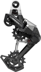 SRAM Eagle 90 T-Type Rear Derailleur - 12-Speed, Long Cage, 52t Max, Full Mount, Aluminum Cage, Black/Silver - three-quarter