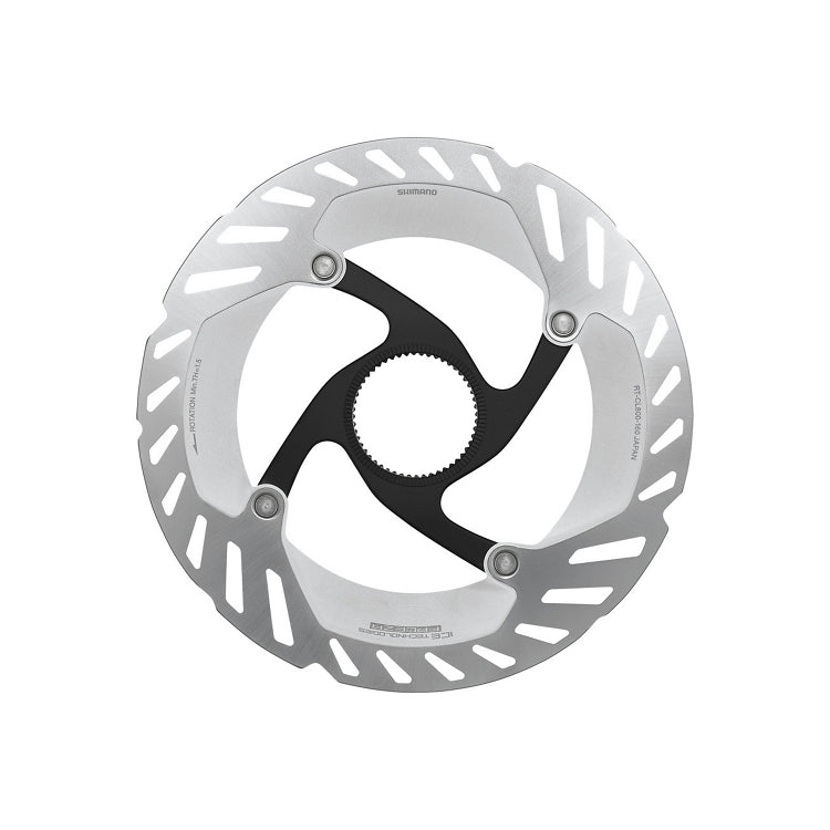 Shimano GRX RT-CL800 S Disc Brake Rotor with Lockring - 160mm, CenterLock, Silver Cycling Parts - Brake - Disc Brake Rotors Shimano