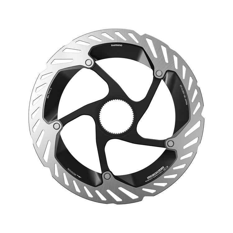 Shimano Dura-Ace RT-CL900 M Disc Brake Rotor with Lockring - 180mm, CenterLock, Silver Cycling Parts - Brake - Disc Brake Rotors Shimano