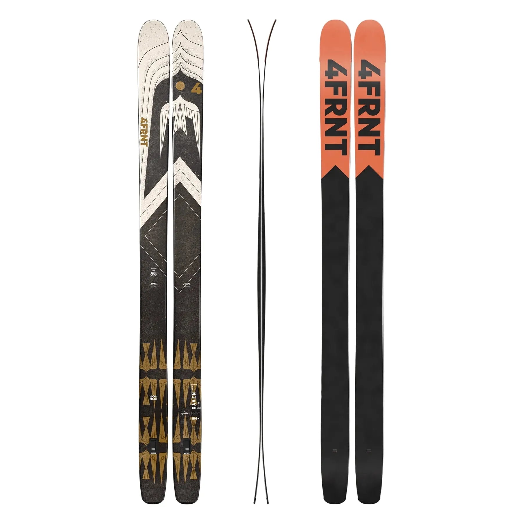 4FRNT Raven Apline Touring Ski Skis - Touring Skis - Freeride - Mens 4FRNT Skis