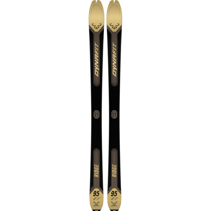 Dynafit Ridge 95 Touring Ski Skis - Touring Skis - Ski Mountaineering - Mens Dynafit 160 Black Out/Gold