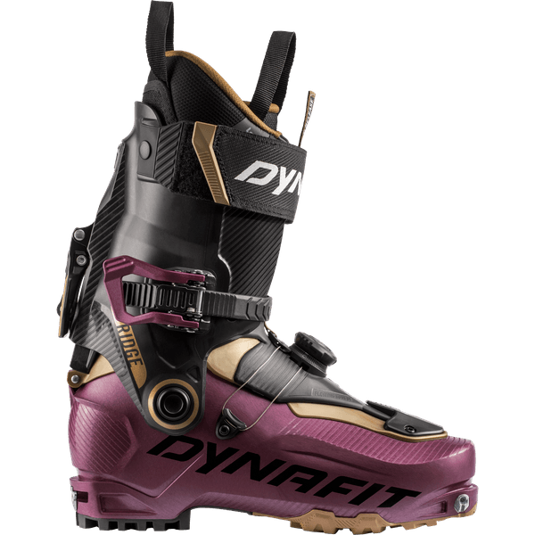 Dynafit W Ridge Touring Boot Ski Boots - Touring Boots - Ski Mountaineering - Womens Dynafit 23 Burgundy/Black Out 