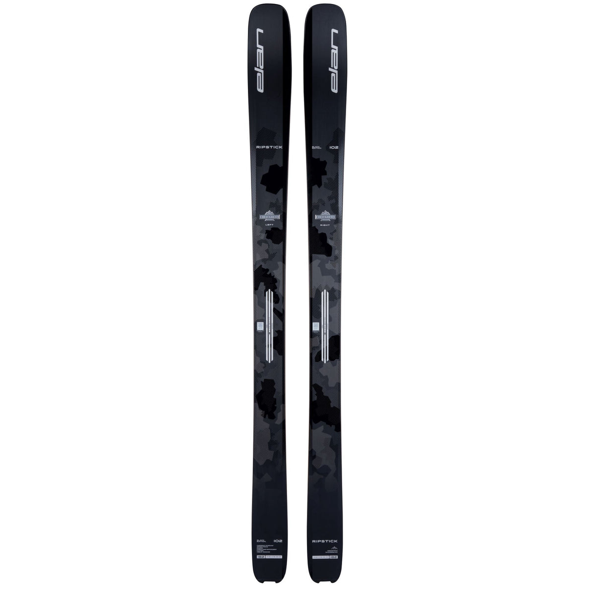 Elan Ripstick 102 Black Edition Alpine Ski Skis - Alpine Skis - Mens-Unisex Elan 168