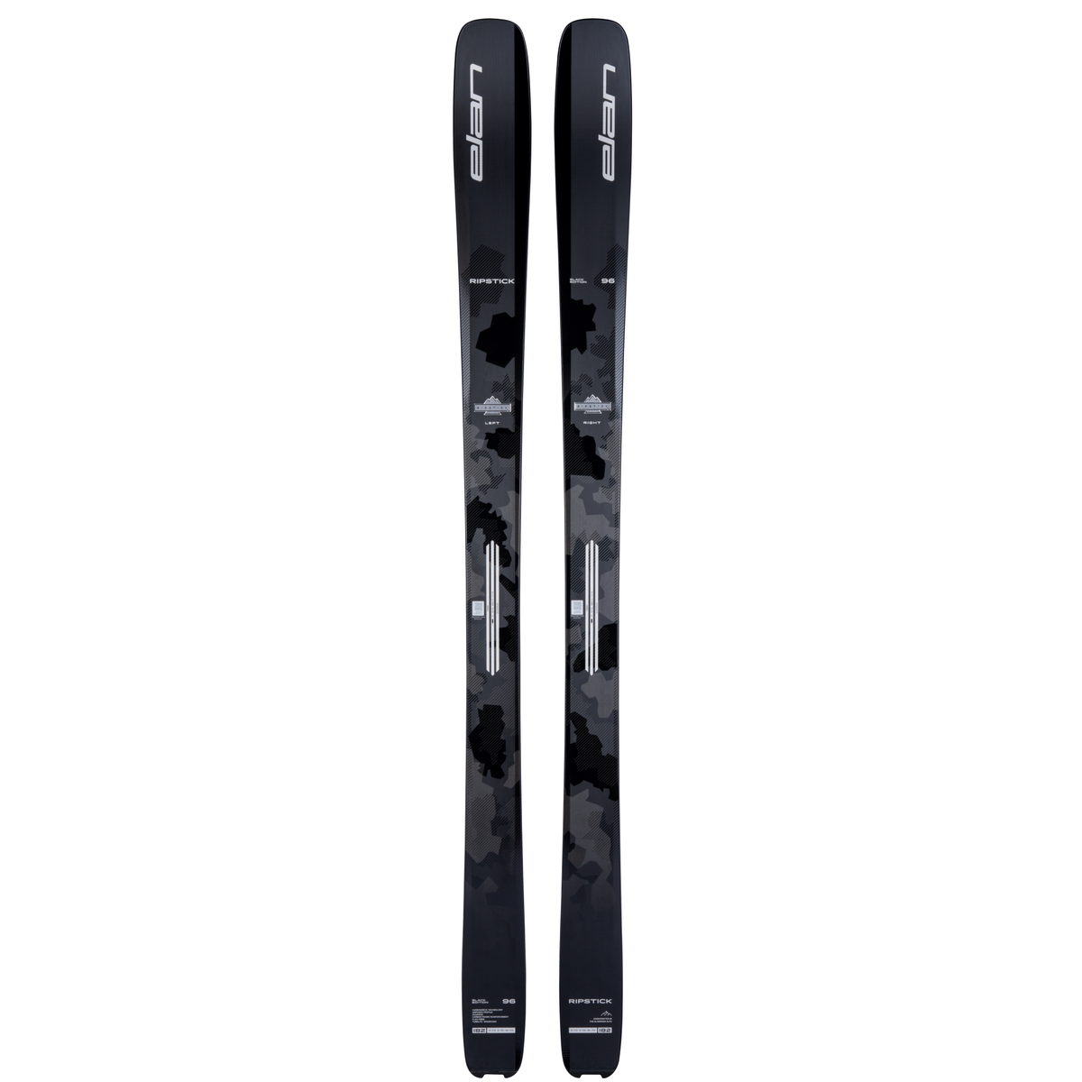 Elan Ripstick 96 Black Edition Alpine Ski Skis - Alpine Skis - Mens-Unisex Elan