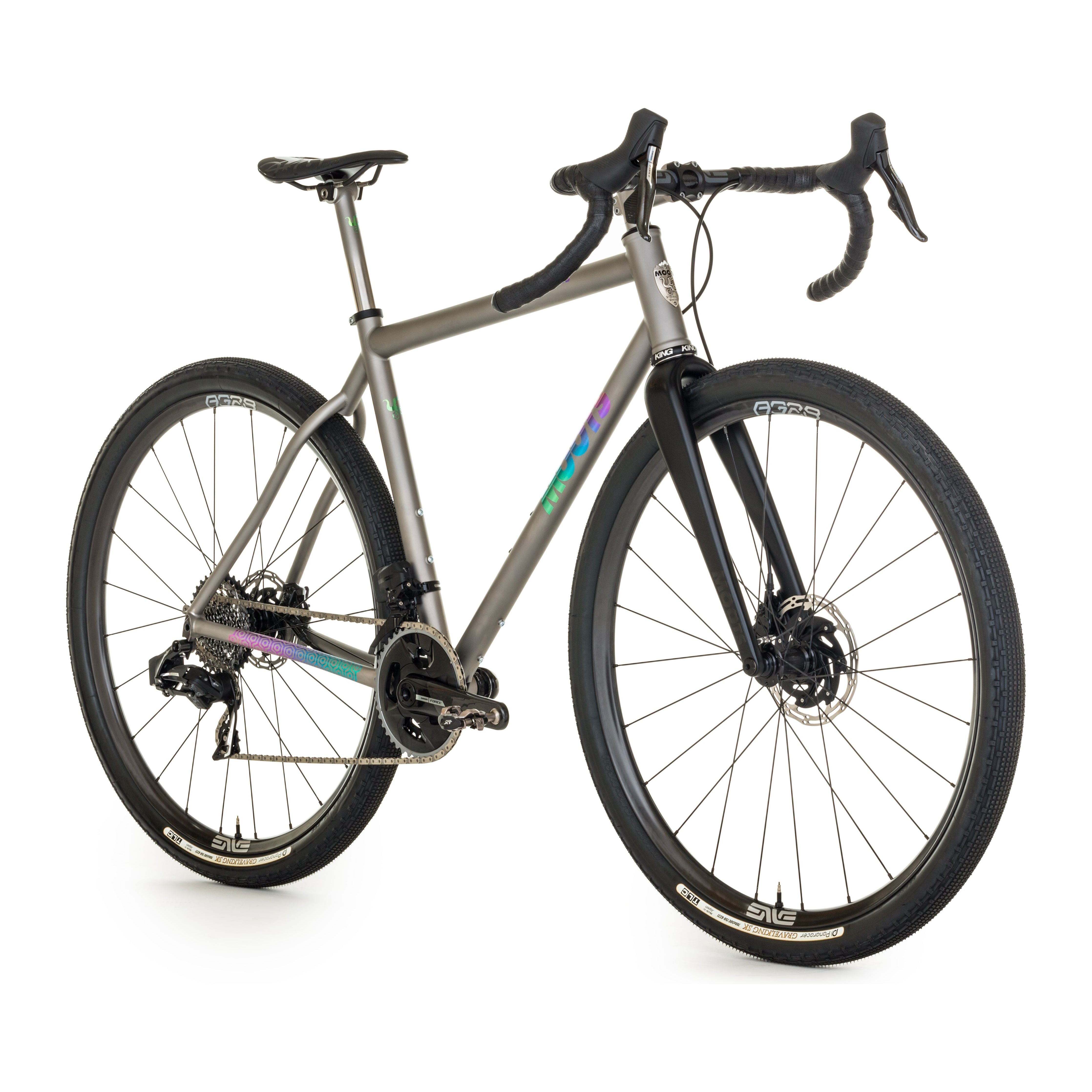 Moots Routt 45 Rival Xplr 56 (Brushed) Bicycle - Gravel Moots