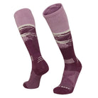 Le Bent Elyse Saugstad Pro Series Zero Cushion Snow Sock Winter Apparel - Socks Le Bent Large Violet Ash
