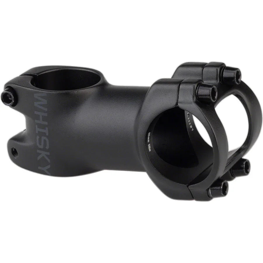 WHISKY No.7 Stem - 80mm, 31.8 Clamp, +/-6, 1 1/8", Aluminum,Black Cycling Parts - Stem Whisky Parts Co.
