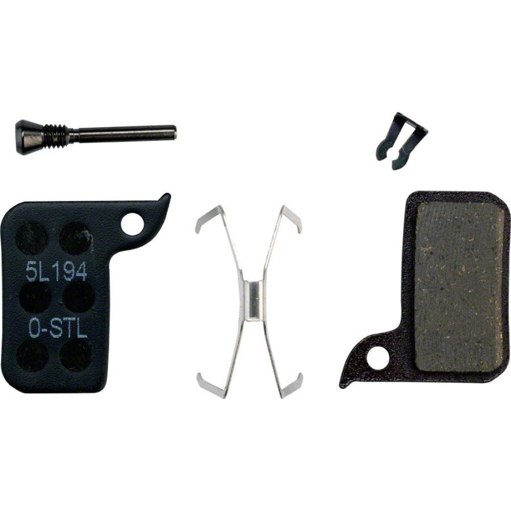 SRAM Road Disc Brake Pad Set for Hydraulic Level Ultimate and Level TLM Organic Pad with Aluminum Backing Cycling Parts - Brake - Disc Brake Pads SRAM