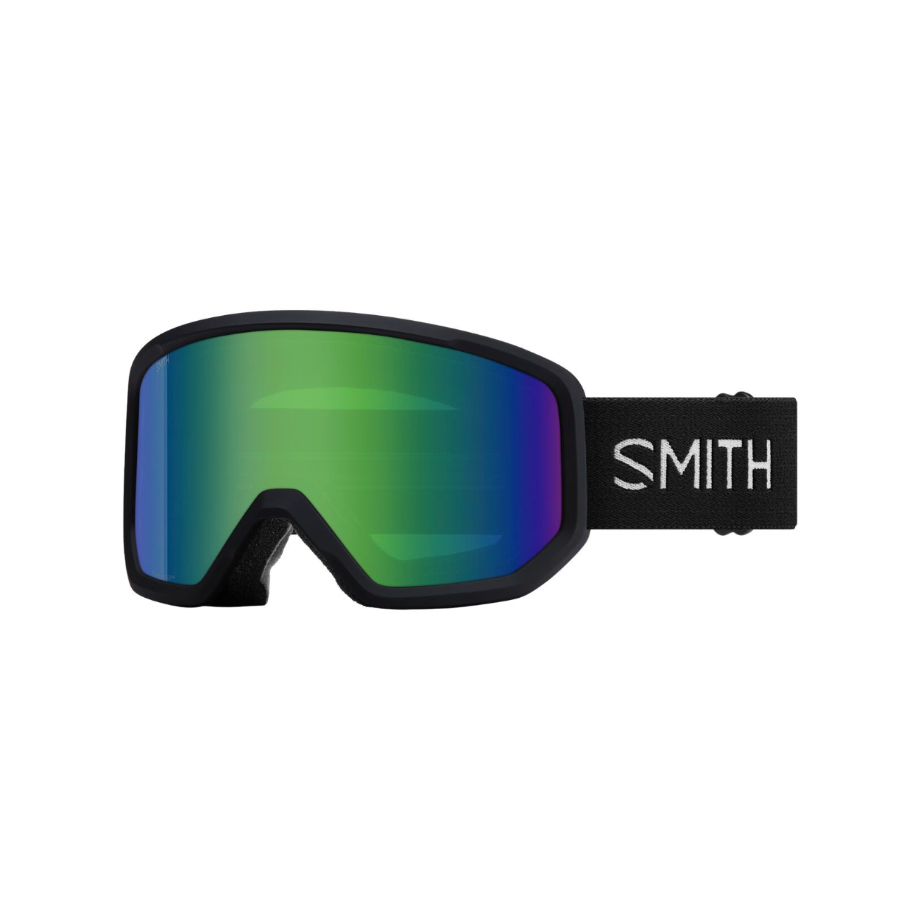 Smith Transfer Goggle Eyewear - Goggles Smith Optics Black | Green Sol-X Mirror
