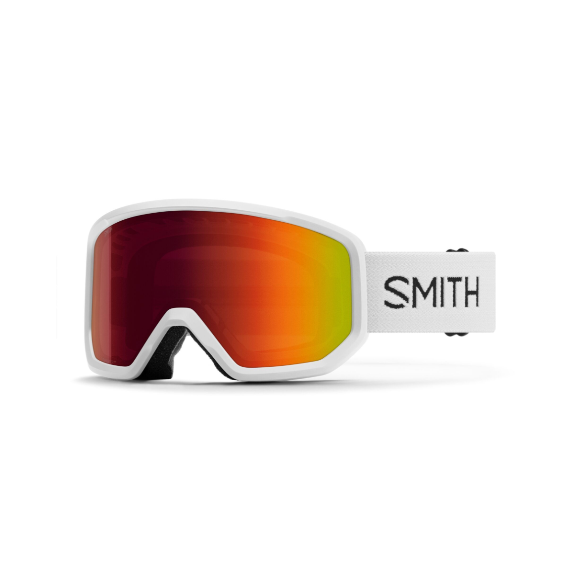 Smith Transfer Goggle Eyewear - Goggles Smith Optics White | Red Sol-X Mirror