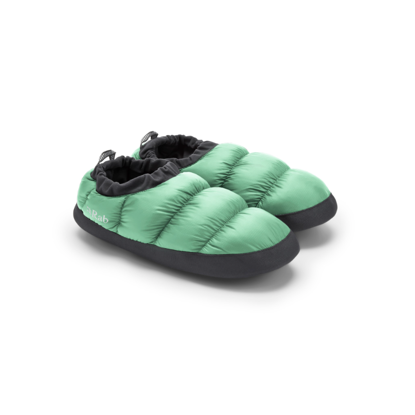 Rab Down Hut Slipper Winter Apparel - Socks Rab XSmall Dark Fig Green