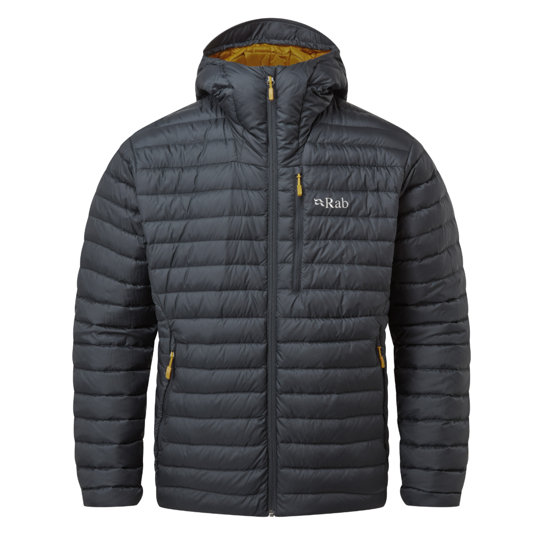 Rab M Microlight Alpine Jacket Winter Apparel - Winter Apparel Mens Insulated Top Rab