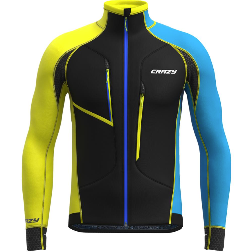 Crazy M Acceleration Pull Winter Apparel - Winter Apparel Mens Mid Layer Top Crazy XLarge Energy